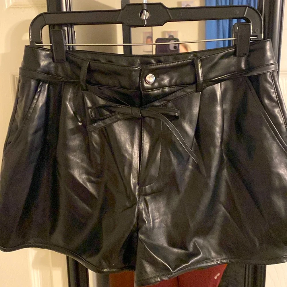 NWT vegan leather shorts from Forever 21 - never worn - Picture 2 of 6